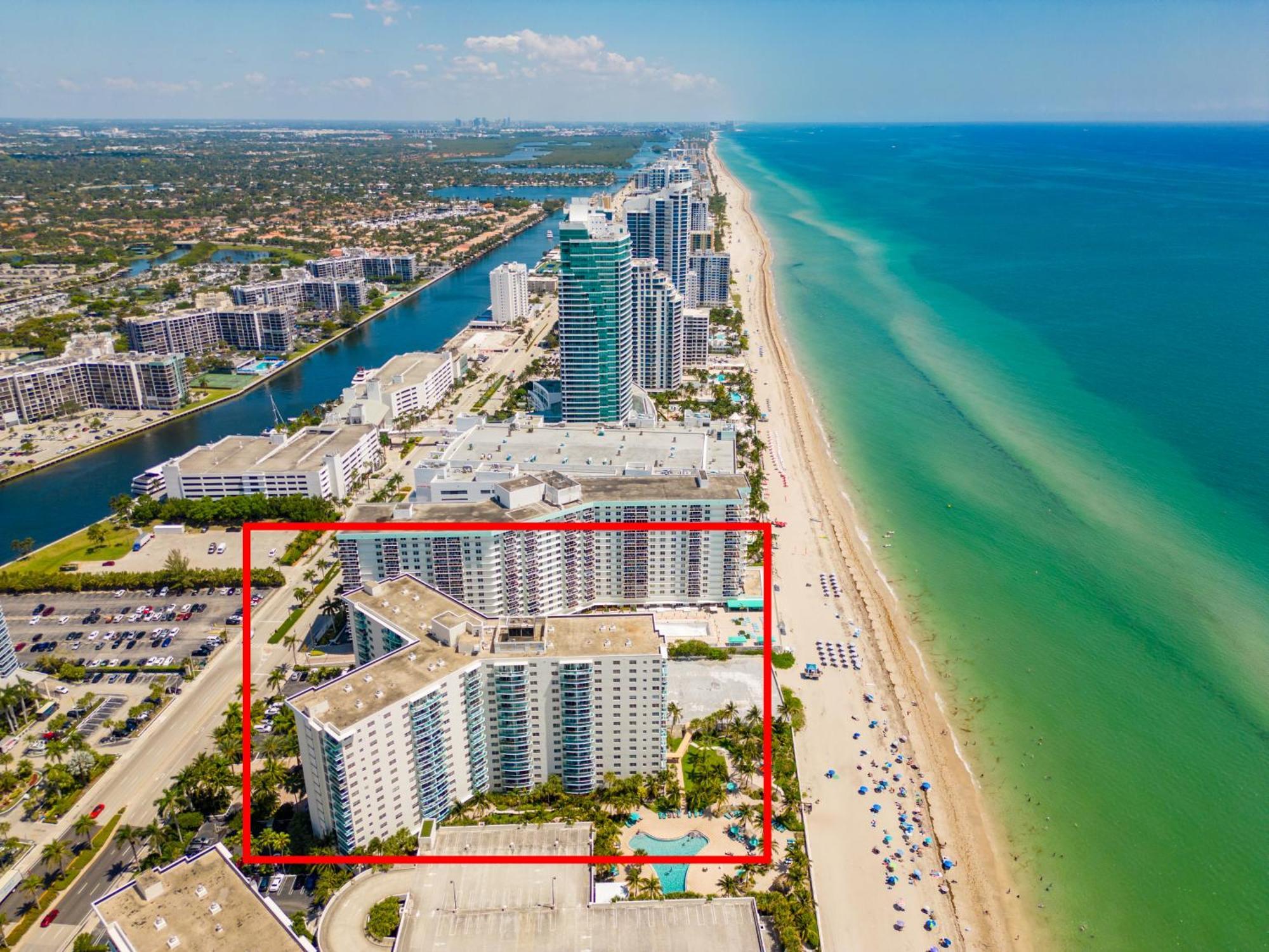 Modern 1 Bdr Oceanview With Direct Beach Access! Hollywood Esterno foto