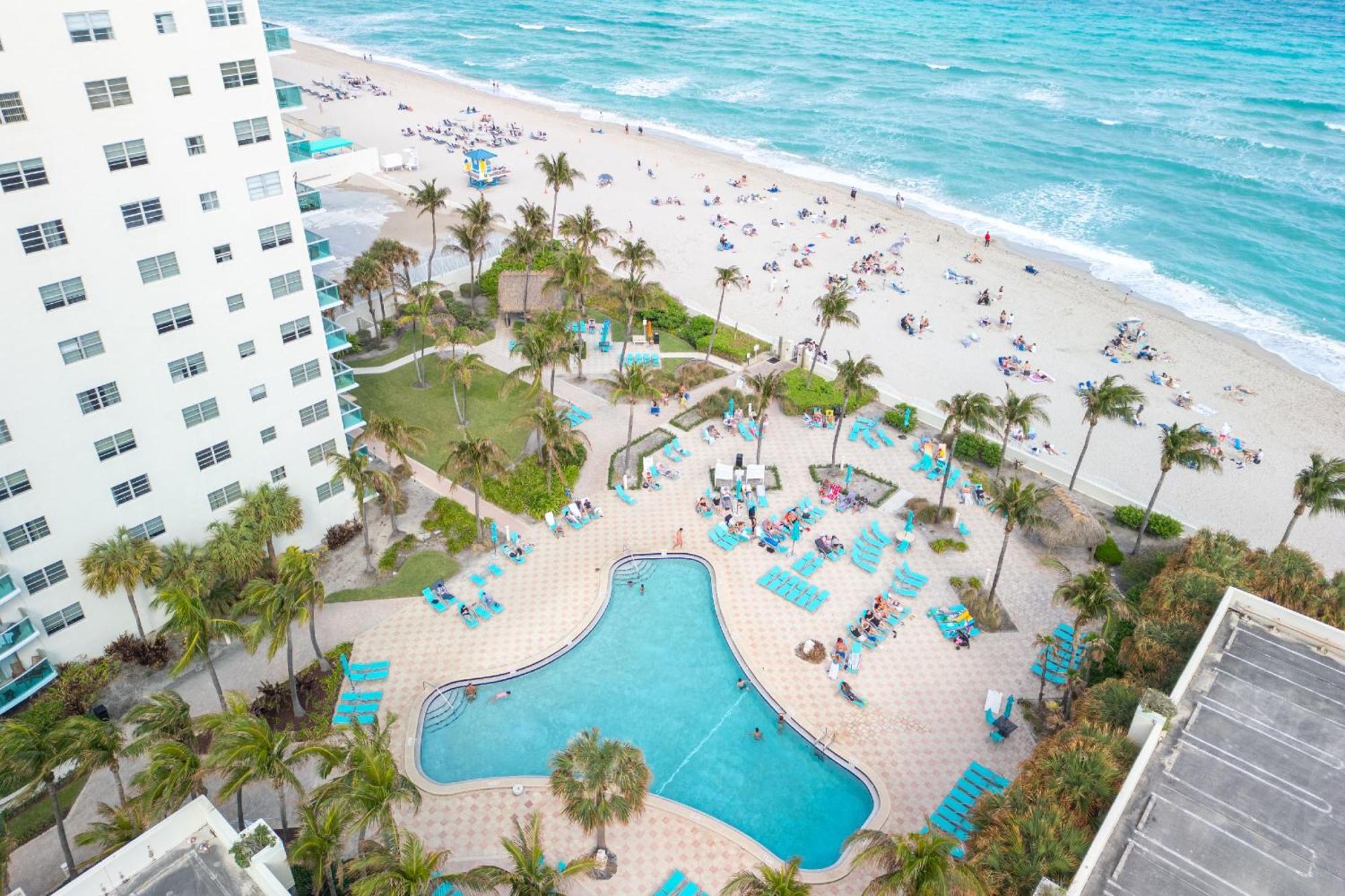 Modern 1 Bdr Oceanview With Direct Beach Access! Hollywood Esterno foto