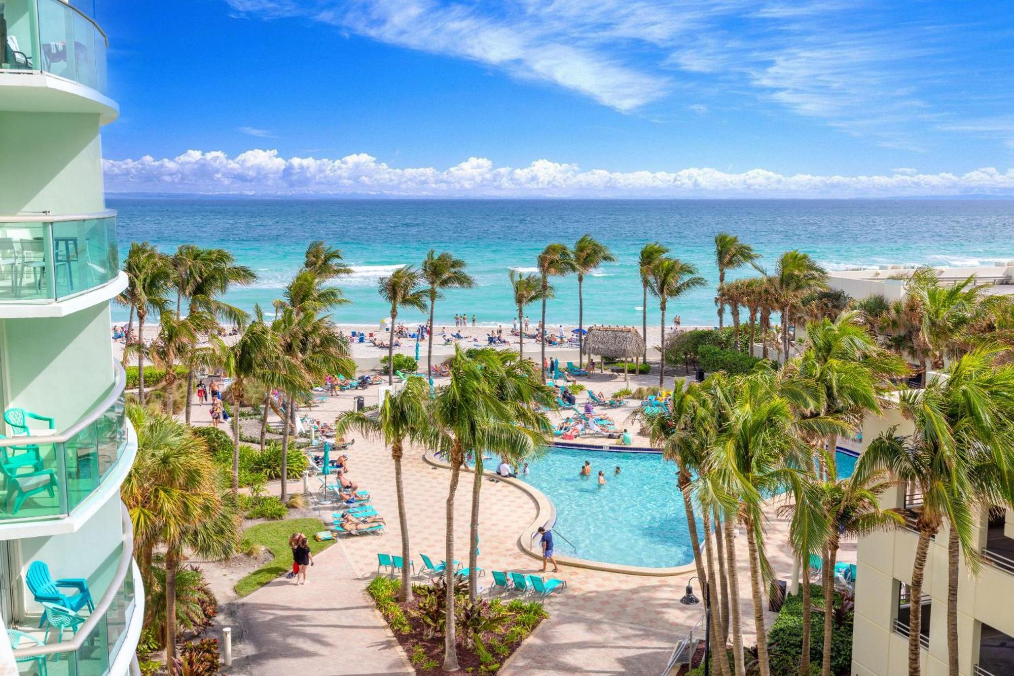 Modern 1 Bdr Oceanview With Direct Beach Access! Hollywood Esterno foto