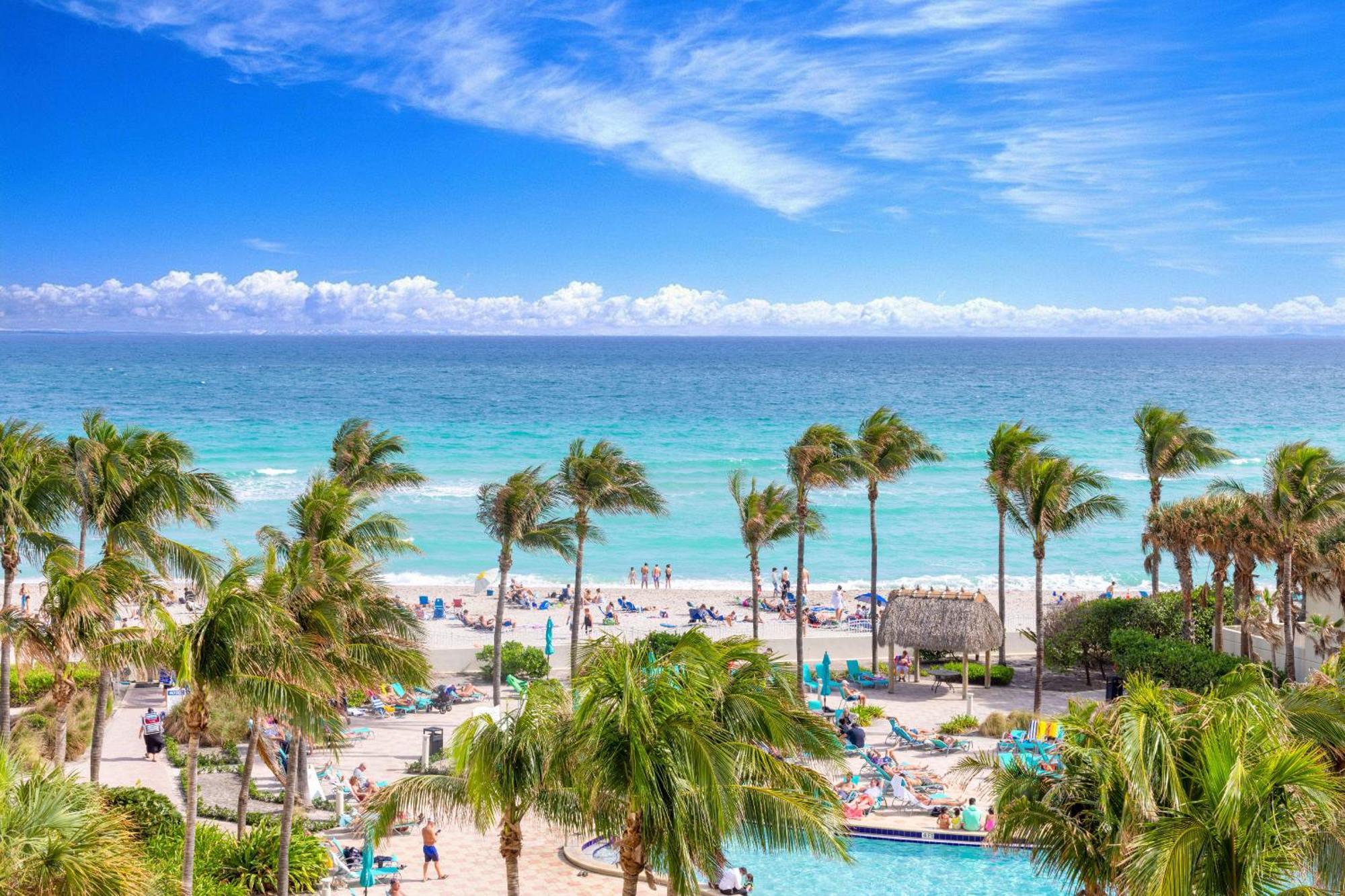 Modern 1 Bdr Oceanview With Direct Beach Access! Hollywood Esterno foto