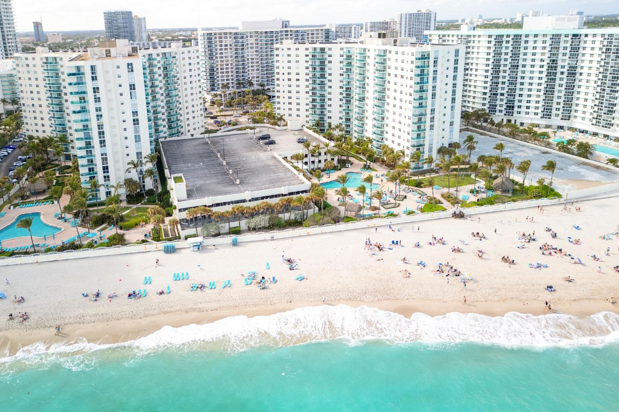 Modern 1 Bdr Oceanview With Direct Beach Access! Hollywood Esterno foto